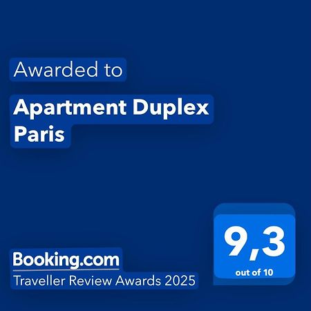 Apartment Duplex Paris Exterior photo