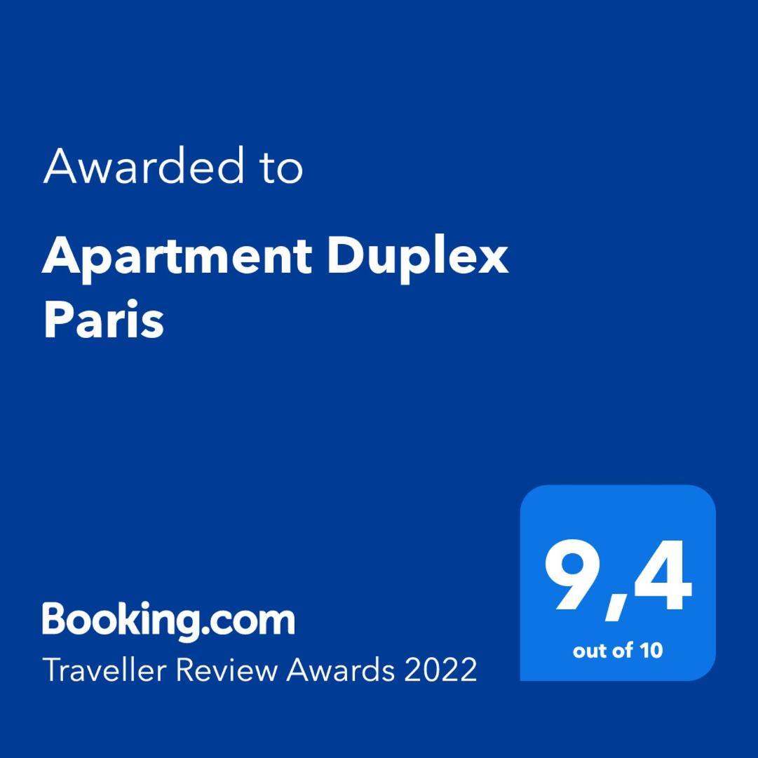 Apartment Duplex Paris Exterior photo